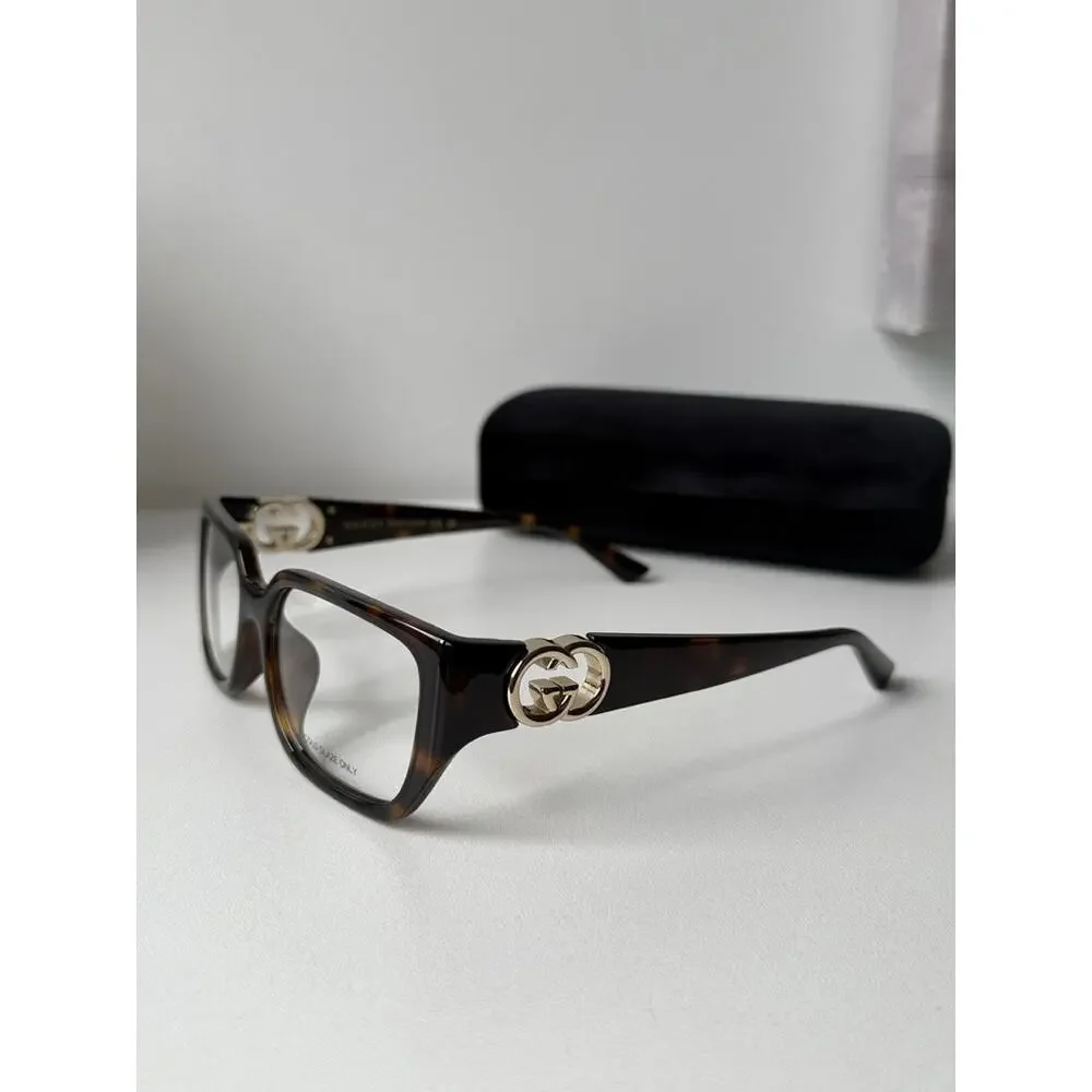 NEW Gucci GG1694OA Havana Brown Marmont Eyeglasses Frames